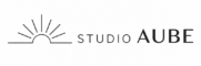 a professional combination logo for studio aube a web des pn